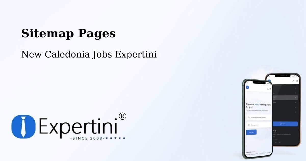 Sitemap Pages - Kana - New Caledonia Jobs Expertini